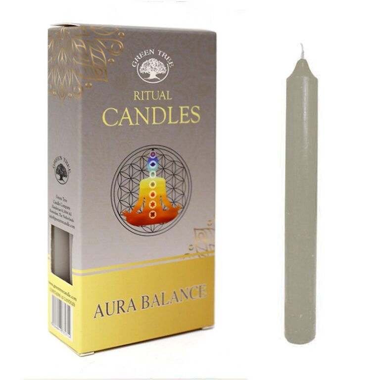 Balance Aura – 2 packs de 10 velas rituales Green Tree