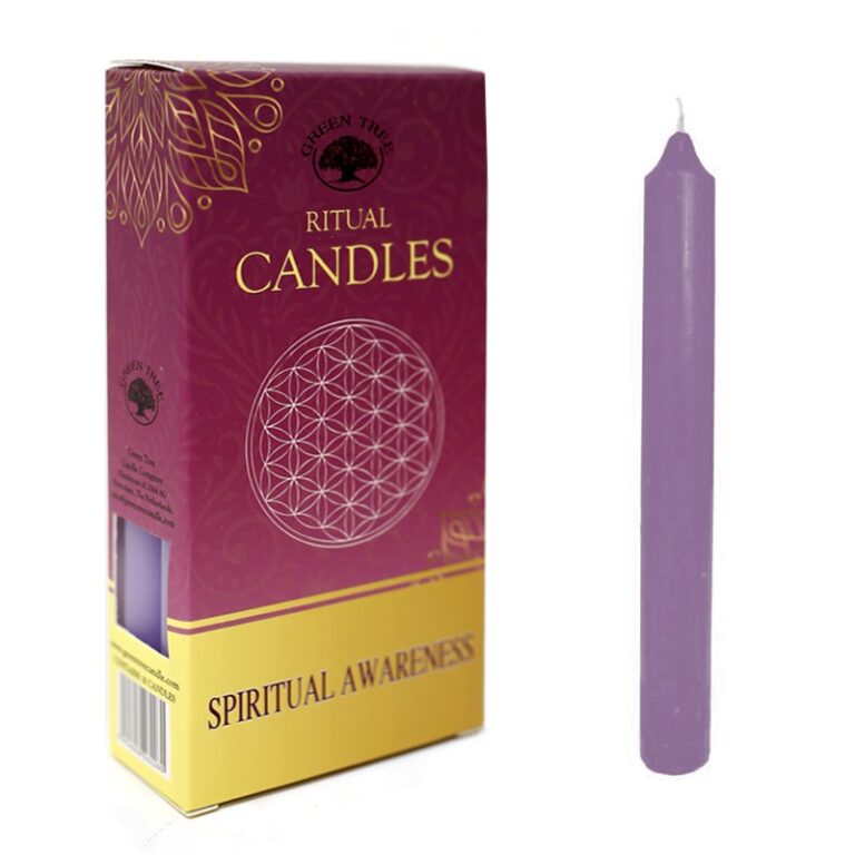 Conciencia espiritual – 2 packs de 10 velas rituales Green Tree