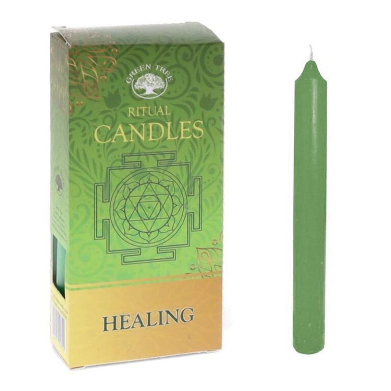 Curación – 2 packs de 10 velas rituales Green Tree