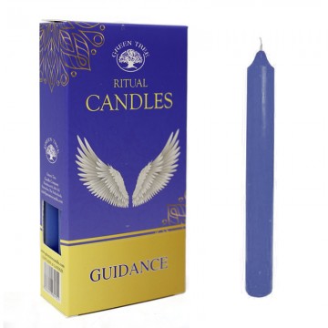 Guía – 2 packs de 10 velas rituales Green Tree