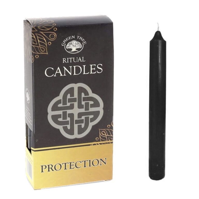 Protección – 2 packs de 10 velas rituales Green Tree